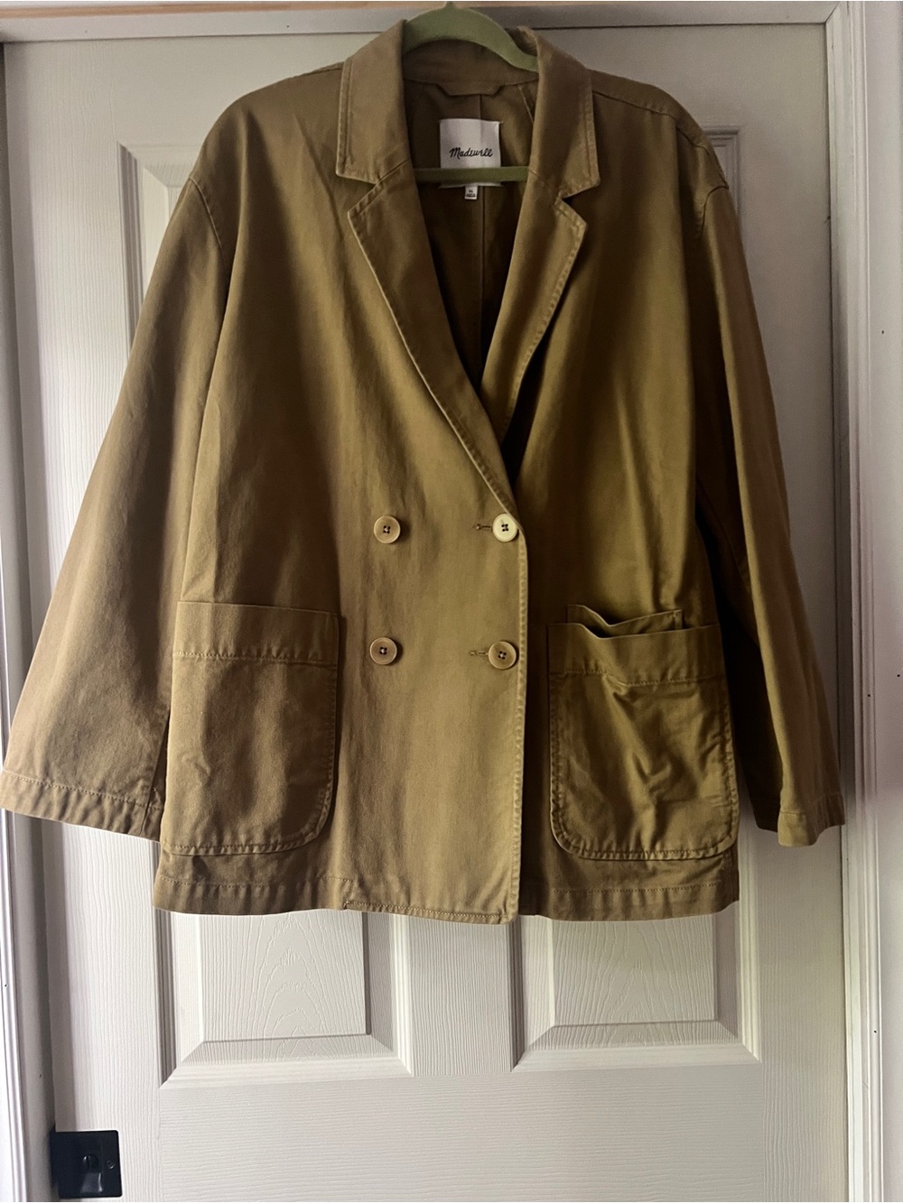 Madewell Double-Breasted Utility Blazer